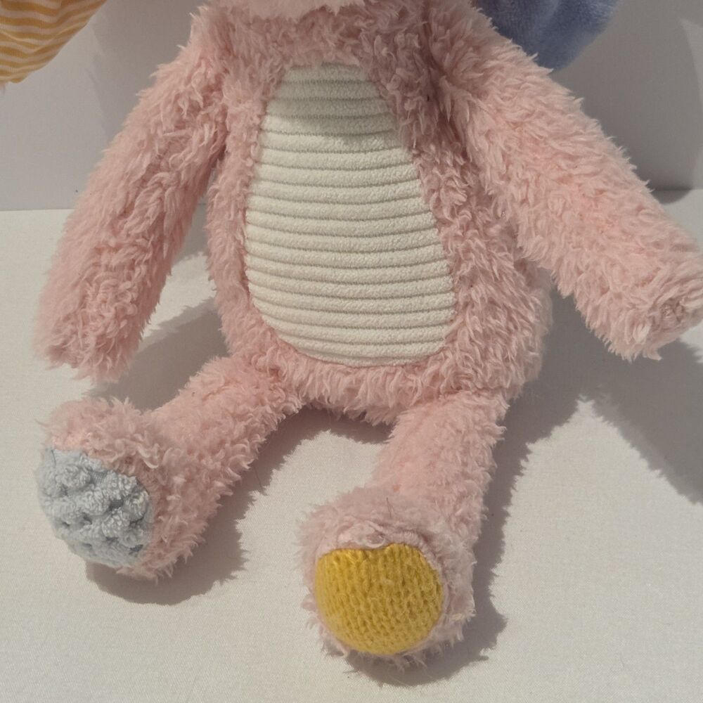 Make Believe Ideas Pink Bunny Plush sensory Soft Toy Rabbit Theme - Picture 3 of 6